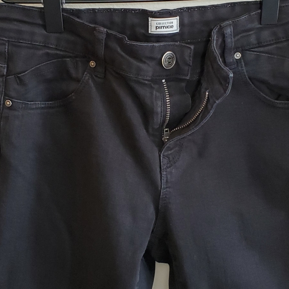 Pimkie Ankle Zip Black Skinny Jeans - Picture 8 of 13